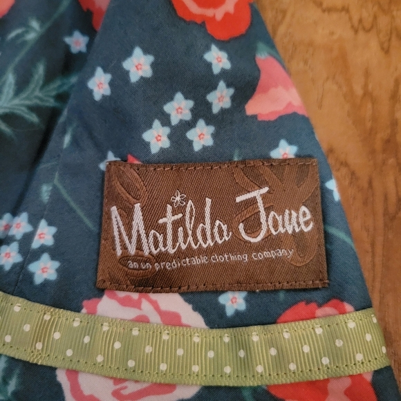 MATILDA JANE Once Upon A time Keepsake Chrissy Hooded Dress Size 2 Euc - Picture 3 of 9